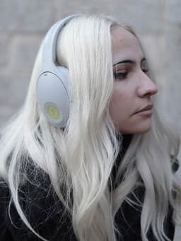 Draadloze koptelefoon SOHO 2.6/GR TWS bluetooth hybride ANC Grijs — thumbnail 2