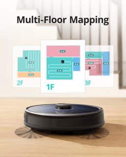 Eufy Clean RoboVac L35 Hybrid - Robotstofzuiger en dweil - 3.200 Pa - lasernavigatie - Multi Floor Mapping — thumbnail 6