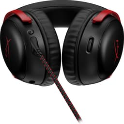 HyperX Cloud III Gaming Headset - PC, PS5, Xbox Series X|S - Zwart/Rood — thumbnail 7