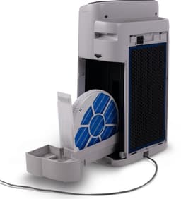 Sharp KIN42EUL - Luchtreiniger en bevochtiger - 28M2 - reinigt 240M3 per uur - Wifi - Plasma Cluster technologie - fijnstof PM2.5 sensor-lichtgrijs — thumbnail 15