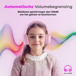 ATouch Combipakket - Kindertablet Tab 10 Plus + Kinderkoptelefoon - 64GB+64SD - Vanaf 3 jaar - Roze — thumbnail 10