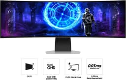 Samsung Odyssey G9 G95SD - DQHD OLED Gaming Monitor - 240Hz - 49 Inch — thumbnail 15