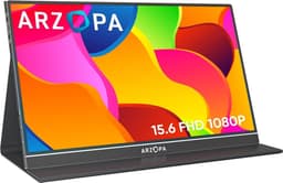 Arzopa S1 Table Portable Monitor - Full HD - 15.6 inch - USB-C - Incl Bookcase — thumbnail 1