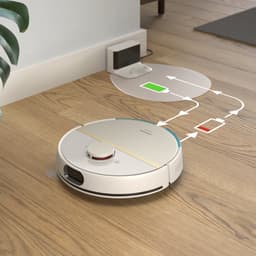 Philips HomeRun Aqua 7000 Series XU7000/02 - Robotstofzuiger met Dweilfunctie - Wit / Goud - App Connected — thumbnail 6