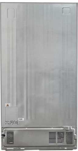 Inventum SKV0178R No Frost energiezuinige Amerikaanse koelkast - 555 liter - Digitaal led-display - IJsblokjesmaker - Stil: 37 dB Superkoelen - Supervriezen - 2 deuren - Energielabel D - RVS — thumbnail 11