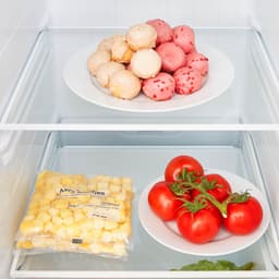 Inventum SKV0178R No Frost energiezuinige Amerikaanse koelkast - 555 liter - Digitaal led-display - IJsblokjesmaker - Stil: 37 dB Superkoelen - Supervriezen - 2 deuren - Energielabel D - RVS — thumbnail 8