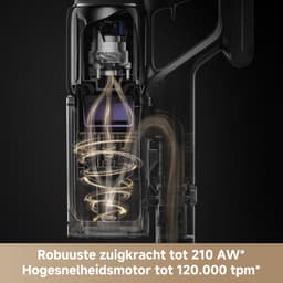 Dreame Z10 - Snoerloze Steelstofzuiger - 210 AW Zuigkracht - HEPA-filtratie - Lichtgewicht en Krachtig - Tot 90 min gebruiksduur — thumbnail 12