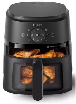 Philips 2000 Series Airfryer - NA220/00 - Kijkvenster - RapidAir - 4.2L - Tot 4 Personen - Zwart — thumbnail 10