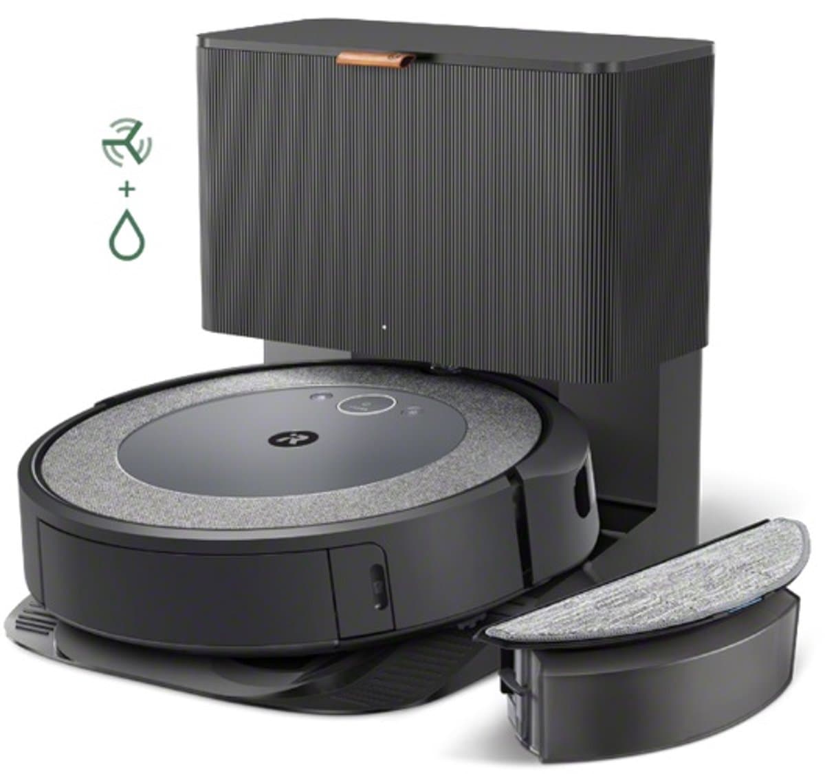 iRobot Roomba Combo® i5+ - Robotstofzuiger met Dweilfunctie - Zelfledigend - Ideaal voor Huisdieren - i5576 — afbeelding 1