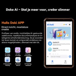 Blackview Active 5 - Tablet - 24GB RAM - 128GB ROM - Dual 4G SIM+WiFi - 8.68 inch - 6600mAh - Octa Core - Android 15 Bluetooth 5.2 - NFC - OTG - Zwart — thumbnail 10