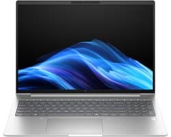 "HP EliteBook 6 G1i 16 inch Notebook AI PC Wolf Pro Security Edition Intel Core Ultra 7 255U Laptop 40,6 cm (16"") WUXGA 16 GB DDR5-SDRAM 512 GB SSD Wi-Fi 7 (802.11be) Windows 11 Pro Zilver"