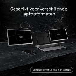 Screenmate® Infinity Portable Monitor 15,6” - Draagbare Monitor met Beschermhoes - Extra Scherm Laptop - Draagbaar Beeldscherm - Grijs — thumbnail 5
