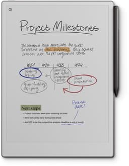 reMarkable Paper Pro met Marker Plus en Bruine Magnetische Hoes - digitaal notitieblok — thumbnail 4