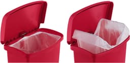 Rubbermaid Slim Jim Step On Container - Front Step - 90 Liter - 570x353x826mm — thumbnail 3