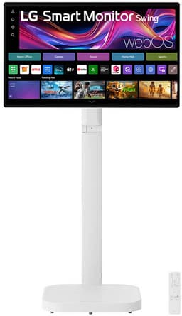 LG Swing 32U889SA - 4K Smart Touchscreen Monitor - TV - Met verrijdbare standaard - Apple AirPlay - WebOs Apps - Wi-Fi - Bluetooth — thumbnail 1