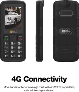 AGM Mobiles - M9 - Dual SIM - Robuuste telefoon -IP69 - Zwart - 4G LTE — thumbnail 1