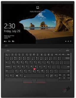 Lenovo ThinkPad X1 Carbon (6th Gen) Intel® Core™ i7 i7-8550U Laptop 35,6 cm (14") Quad HD 16 GB LPDDR3-SDRAM 256 GB SSD Wi-Fi 5 (802.11ac) Windows 10 Pro Zwart — thumbnail 11