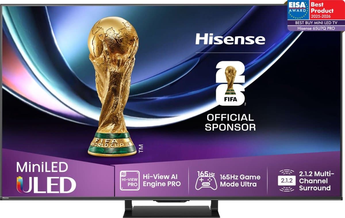 Hisense 65U79Q PRO - 65 inch - 4K MiniLED - 2025 - Smart TV — afbeelding 1