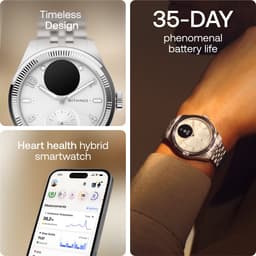 Withings ScanWatch - Nova Brilliant - 39mm - Hybride Smartwatch - Titanium Grijs — thumbnail 9