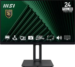 MSI PRO MP245PG - Full HD Monitor - 100hz - 24 inch - Speakers - 4 Way Adjustable — thumbnail 14