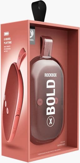 Fresh ‘n Rebel Rockbox Bold X - Bluetooth speaker draadloos - Safari Red — thumbnail 11