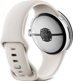 Google Pixel Watch 3 - Smartwatch - 45mm - Zilverkleurig/Wit — thumbnail 5