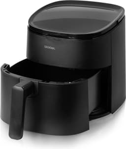 Blokker Airfryer XL 5 Liter Zwart - Heteluchtfriteuse Dubbel Verwarmingselement - Incl. 60 min Timer - 8 Automatische Programma's - Vaatwasserbestendige Onderdelen - Cool Touch Behuizing - BPA Vrij — thumbnail 6