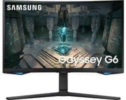 Samsung Odyssey G6 LS27BG650EUXEN - QHD Smart Gaming Monitor - Tizen - Wi-Fi - 240hz - 27 inch