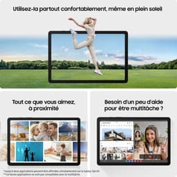 Samsung Galaxy Tab A9 - 64GB - 8.7 inch - Dark blue — thumbnail 5