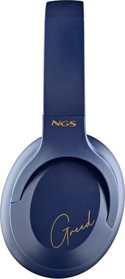 NGS ARTICA GREED Hoofdtelefoons Bedraad en draadloos Hoofdband Oproepen/muziek USB Type-C Bluetooth Blauw — thumbnail 7