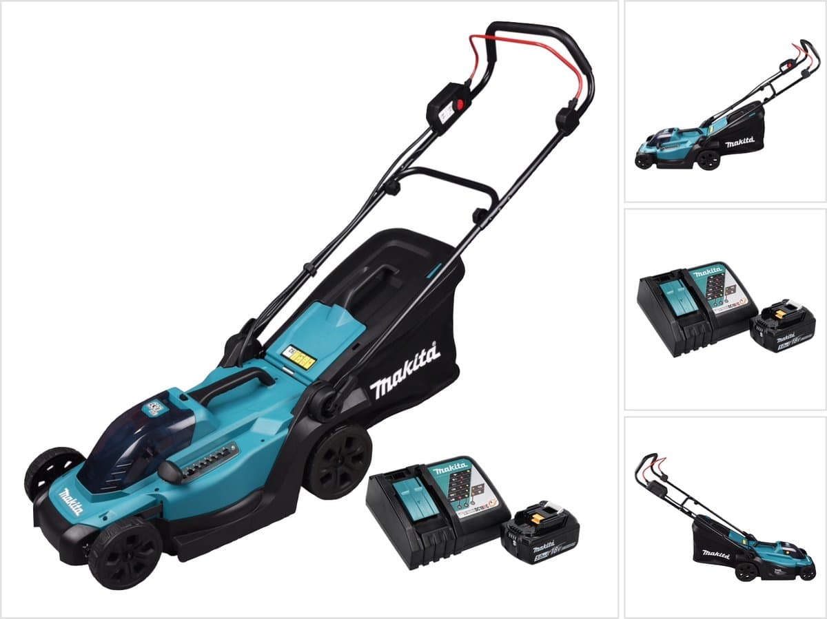 Makita DLM330RT LXT 18 V Accu Grasmaaier | 33 cm | incl. 5.0 Ah accu + snellader | In doos — afbeelding 1