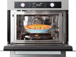 Inventum IMC6044RK - Inbouw combi-oven - Hetelucht - Magnetron - Grill - 44 liter - 45 cm hoog - Tot 230 graden - RVS/Zwart — thumbnail 8