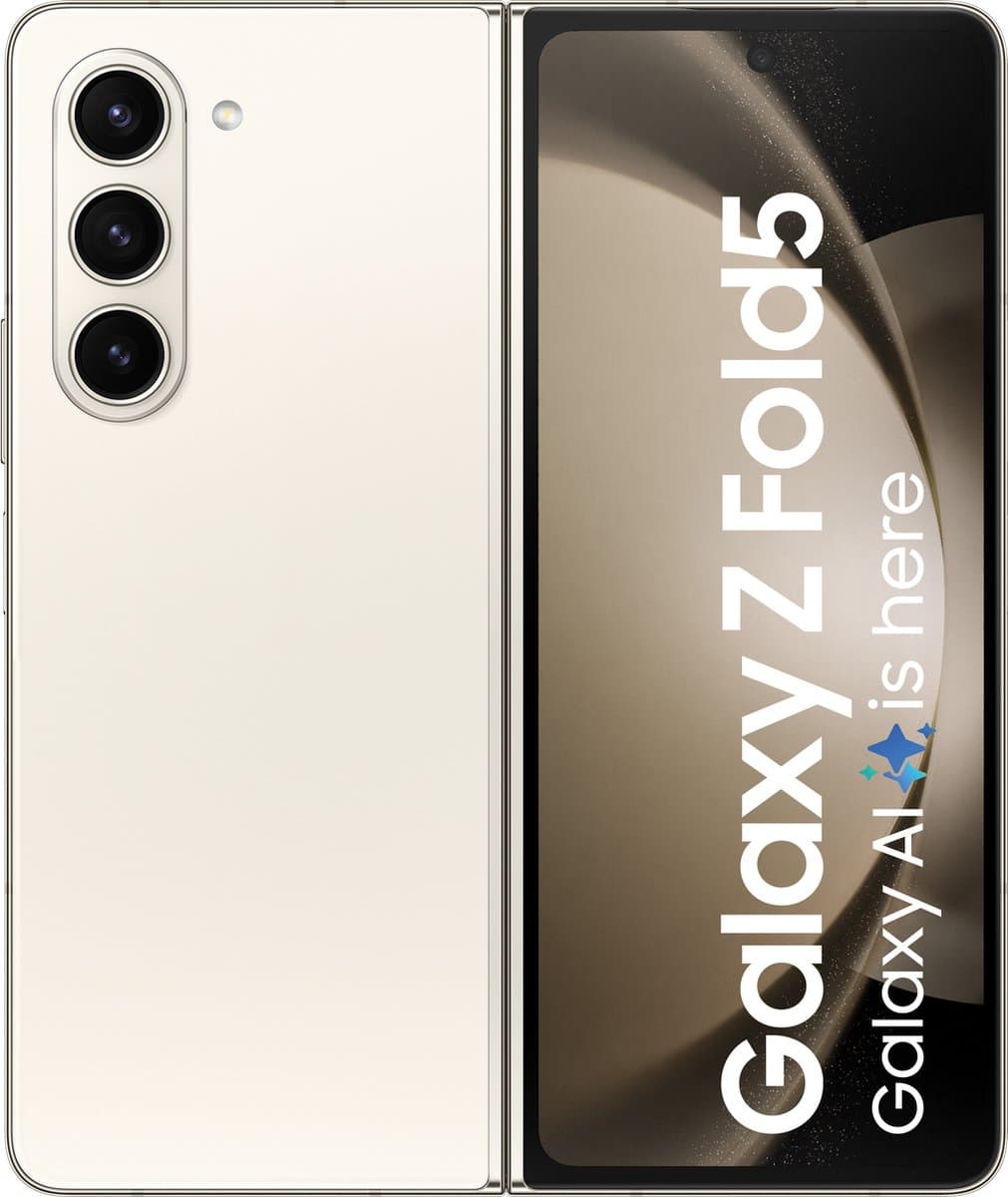 Samsung Galaxy Z Fold5 - 1TB - Cream — afbeelding 1