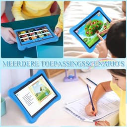 Kindertablet - Tablet voor Kinderen - 10 Inch - Ouderlijk Toezicht - 64GB Opslag — thumbnail 4
