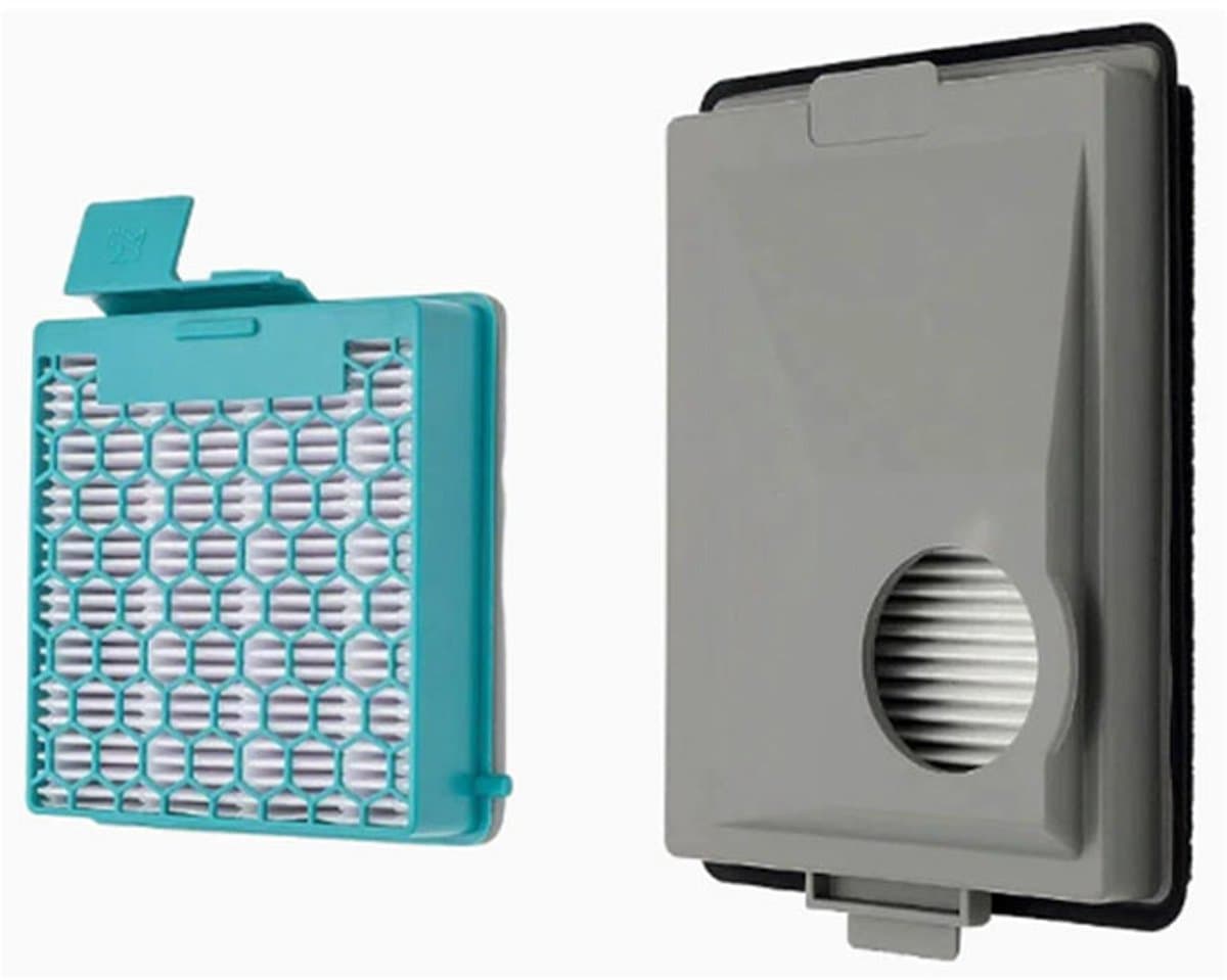 2 stucks Vervanging Filter Stofzuiger Filter Compatibel voor Miele voor Boost voor CX1 Modellen Carbon HEPA Filter 11639240 SF-HY 60 CX-FSF — afbeelding 1