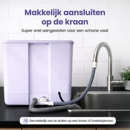 SwayTosh Mini Vaatwasser DTX-3 – 2026 - Mini Afwasmachine Vrijstaand – Washing Machine – Vrijstaande Vaatwasser – Dishwasher – Kleine Vaatwasser – Vaatwasmachine — thumbnail 5