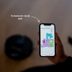 TONIHOMI® Q8 - Robotstofzuiger met dweilfunctie - Automatisch legen - Robotstofzuiger met laadstation - LDS Laser navigatie - Met app - Zwart — thumbnail 7