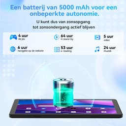 Hotlight A10 - Android 15 Tablet - 10.1 inch - 20(3+17)GB RAM/64GB ROM– 5000mAh - Zwart — thumbnail 6
