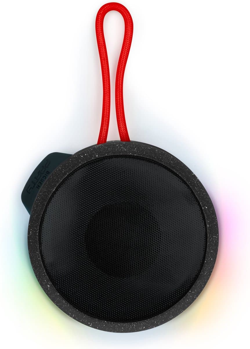Bigben Bluetooth Nano Party - Portable Speaker - Zwart/Rood — afbeelding 1