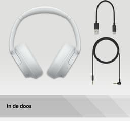 Sony WH-CH720N – Draadloze over-ear koptelefoon met Noise Cancelling - Wit — thumbnail 12