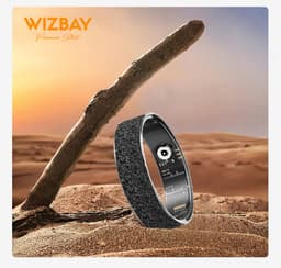 WizBay Premium Select® Zilveren FrostLook Smart Ring Dames Heren - Oplaad Case - Hypoallergeen - Hartslag & Slaap Monitor - IP68 Waterdicht - O2 Meting - Gesture Functie - Multiple Sport Modi - #10 — thumbnail 10