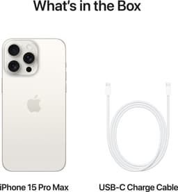Apple iPhone 15 Pro Max - 256GB - Wit Titanium — thumbnail 6