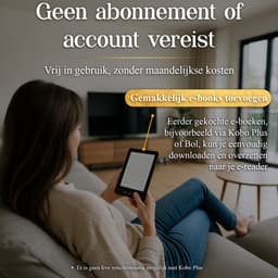 SwayTosh E-Reader Nova Smart – Incl. Luxe hoes - 6 inch 2026 – 36GB Opslag – Schermverlichting en Nachtmodus – E Reader Voor Ebook – Met Oplader — thumbnail 5