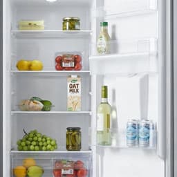 Heinner HC-HM260XWDE++ Koel-vriescombinatie met Waterdispenser – 260 L – Elektronische Temperatuurregeling – Omkeerbare Deur – Zilver – 5 Jaar Garantie — thumbnail 9