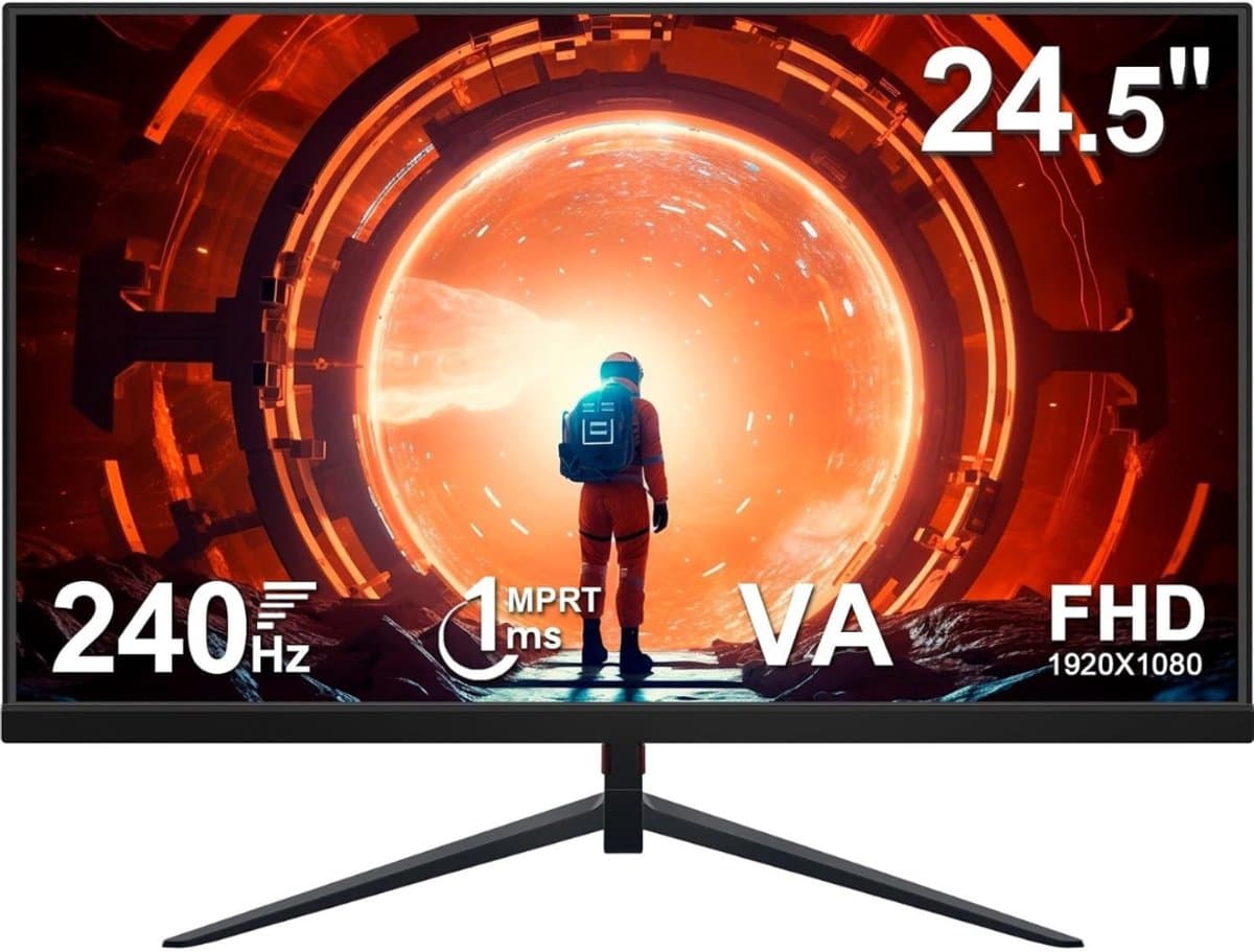 Zyrex® Gaming Monitor 240hz - Gaming Monitor -Zwart - ‎‎16cm x 56cm x 42cm — afbeelding 1