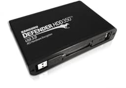 Kanguru – Defender HDD350 – 5 TB – FIPS 140-2 - USB 3.0 – Hardware Encrypted Hard Drive – Zwart — thumbnail 7