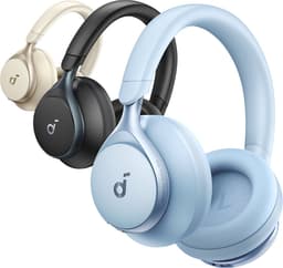 soundcore Space One by Anker - Draadloze Over-ear Koptelefoon - Headphones - Active Noise Cancelling, Multipoint Connection, 55 uur accuduur, Bluetooth 5.3, LDAC, Hi-Res Certified — thumbnail 6