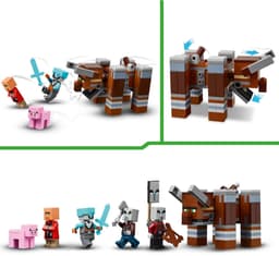 LEGO Minecraft De Plunderaar Buitenpost en Verwoester Bouwpakket - 21278 — thumbnail 2