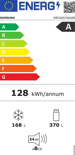 Samsung RB53DG706AS9EF - 6000 serie - Koel-vriescombinatie - Extra Breed - WiFi — thumbnail 2