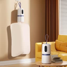 Draagbare wasdroger – Mini Elektrische Opvouwbare Droogmachine Met Droogtas – 360° Hetelucht Drogen Met Slimme Timing – Energiezuinige en stille kledingdroger – Handige opvouwbare elektrische droogmachine voor dagelijks gebruik en vakantie — thumbnail 6